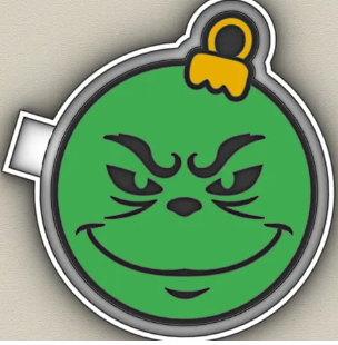 Green Guy Ornament ball