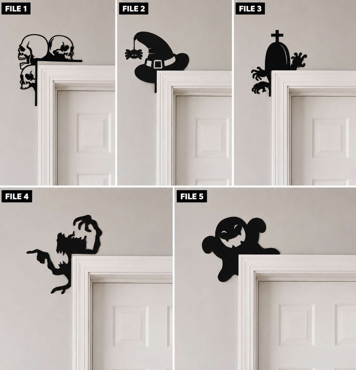 Halloween Door Hangers