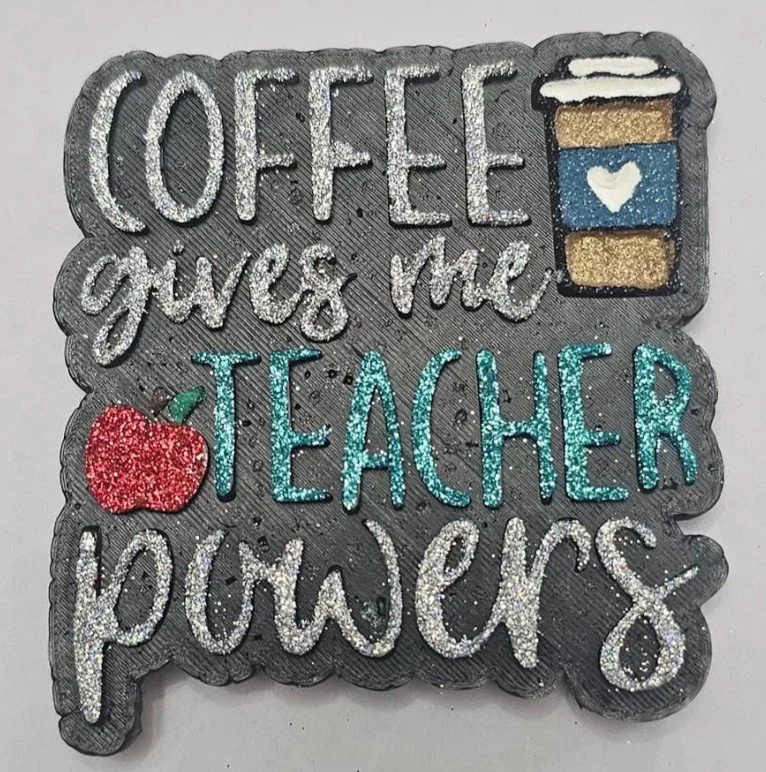 Coffee gives me teacher powers