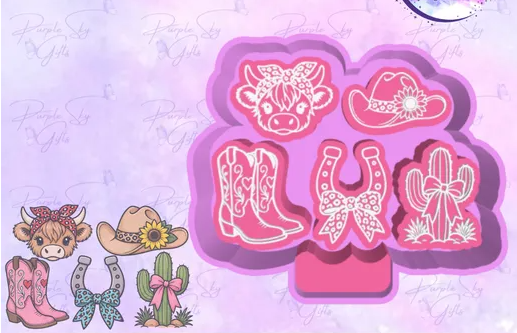 Western Themed Freshie Charms