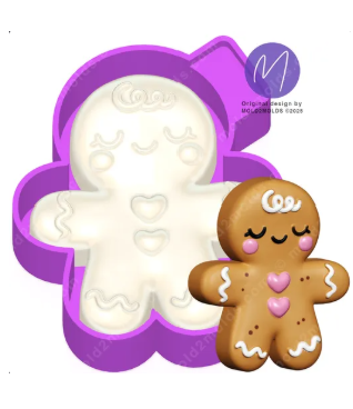 3D Gingerbread Girl