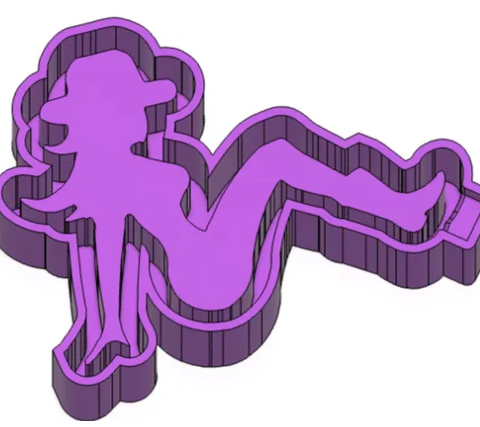 CowGirl Mudflap Girl