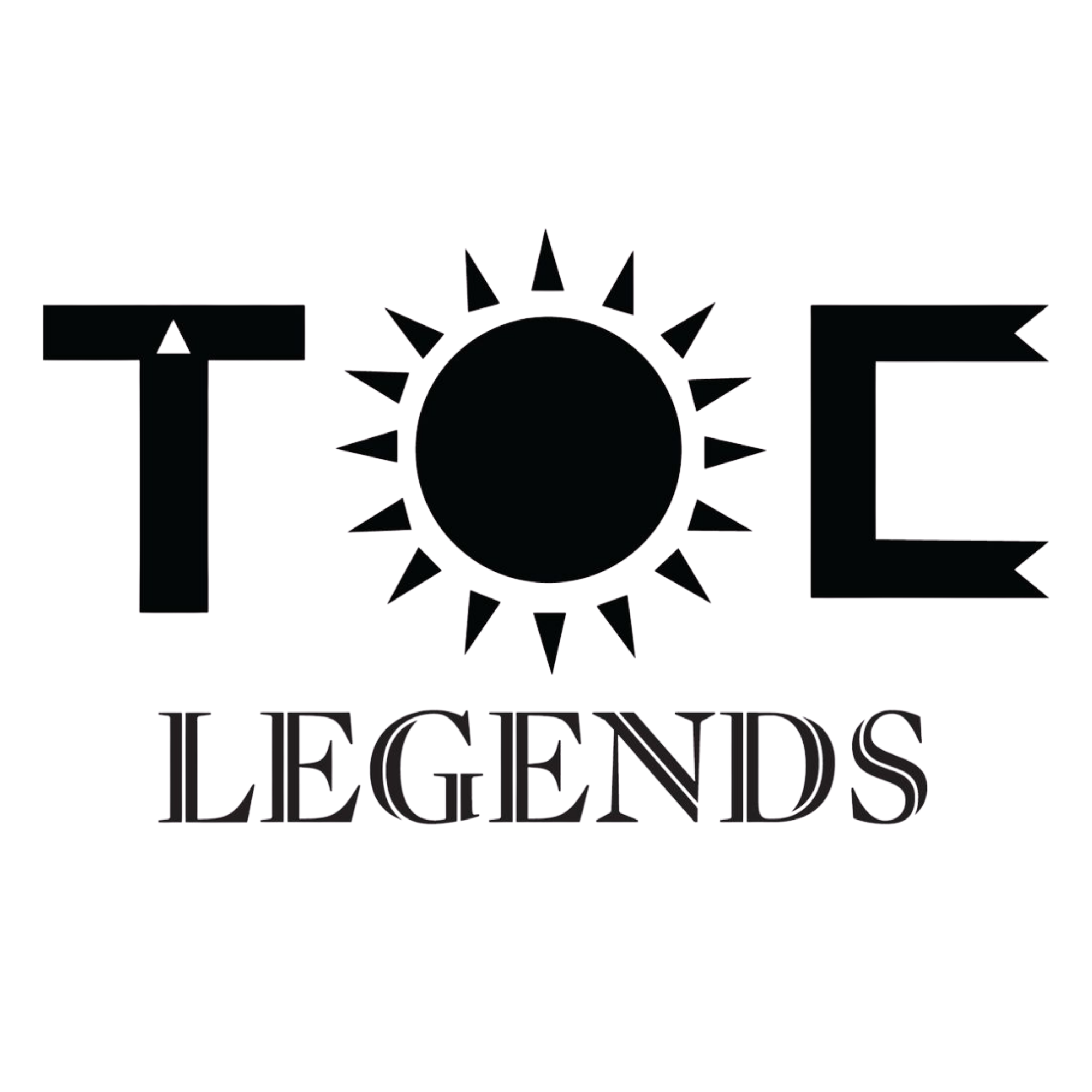 The image is a logo for TDE, an entertainment company, with a stylish font and purple accents.