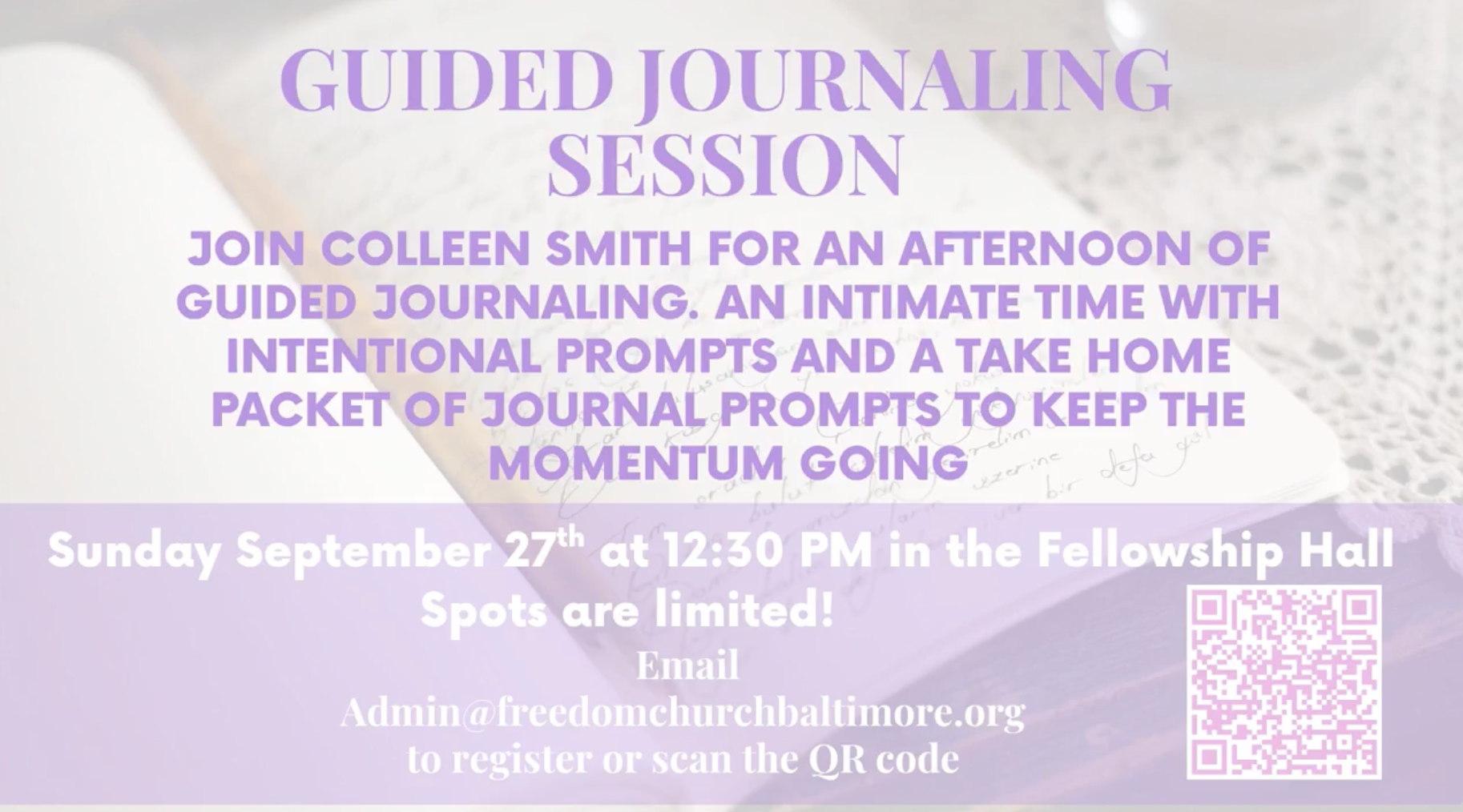 Guided Journaling Session