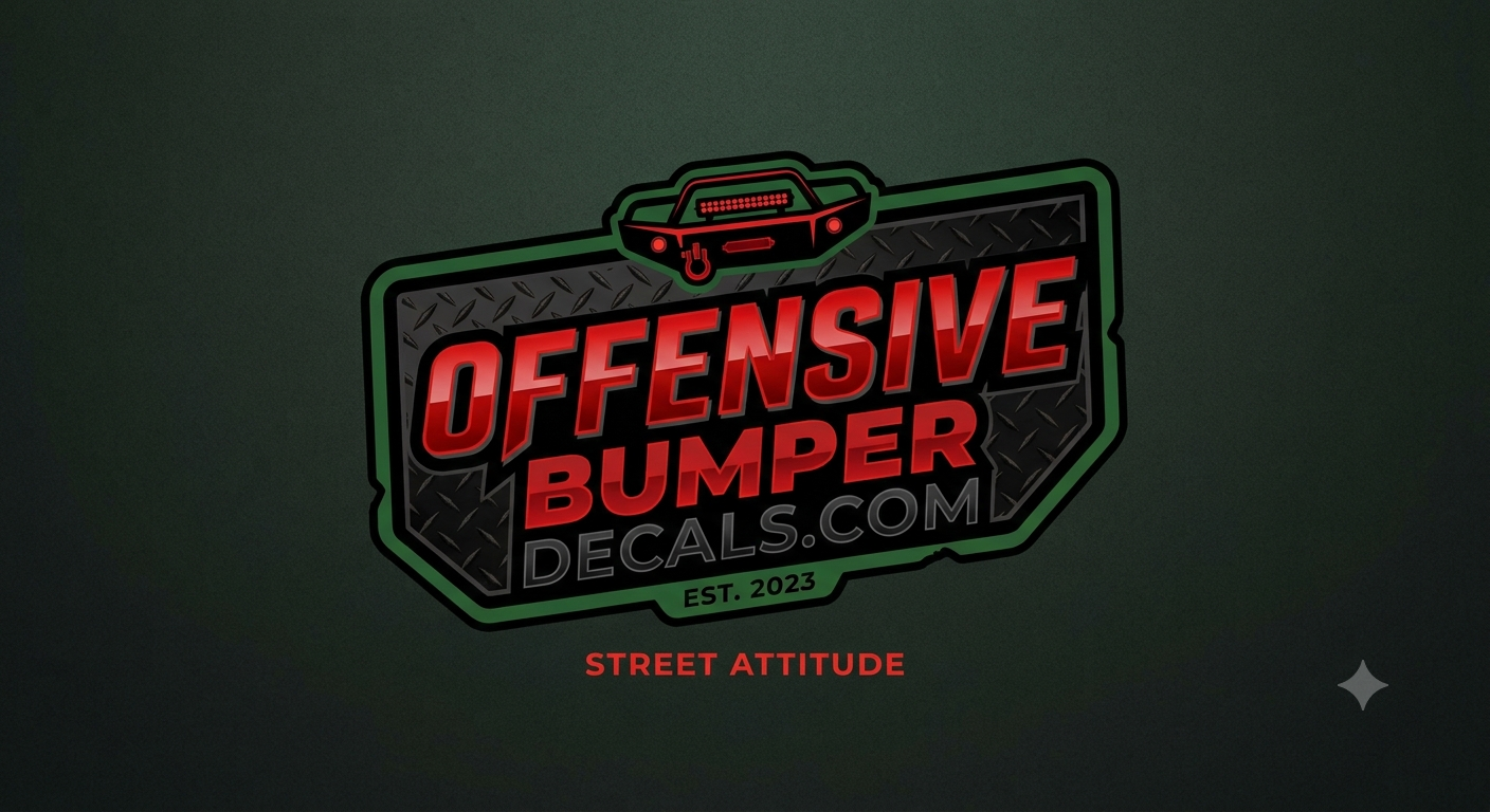 Offensive Bumper Decals