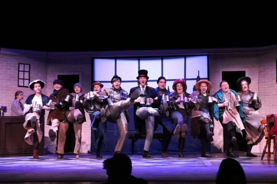Doolittle & Cockneys in "My Fair Lady" 
Chippewa Falls High School
Designed & Directed By Nate Plummer