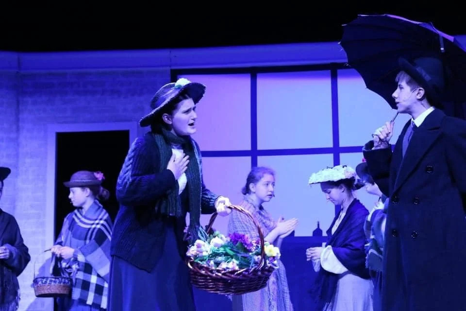 Eliza & Pickering in "My Fair Lady" 
Chippewa Falls High School
Designed & Directed By Nate Plummer