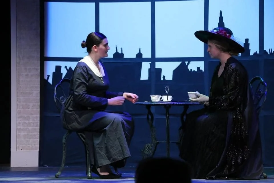 Eliza & Mrs. Higgins in "My Fair Lady" 
Chippewa Falls High School
Designed & Directed By Nate Plummer