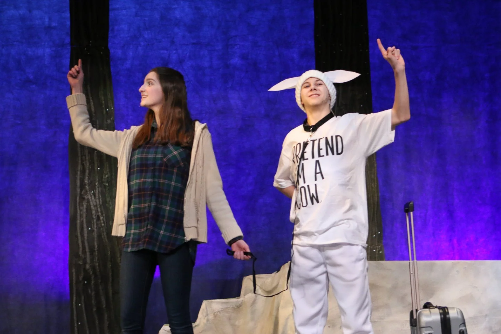 Baker's Wife & Milky White
"Into the Woods"
Chippewa Falls High School
Designed & Directed By Nate Plummer