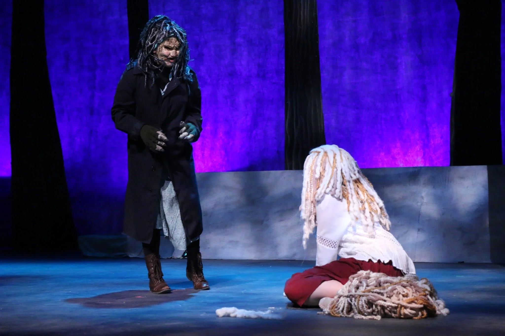 The Witch & Rapunzel
Jack & Milky White
"Into the Woods"
Chippewa Falls High School
Designed & Directed By Nate Plummer