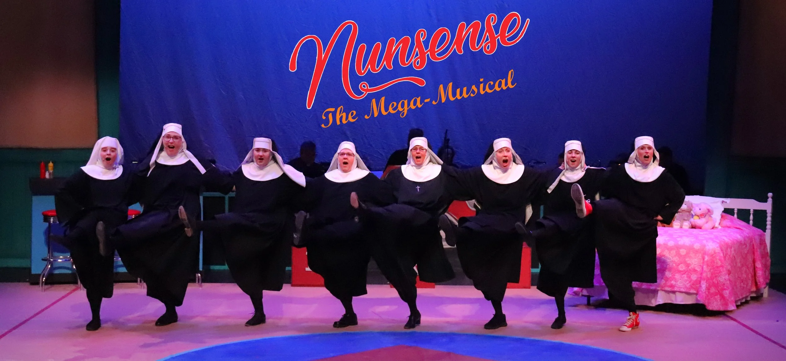 Nunsense is Habit Forming - Ensemble
"Nunsense"
Chippewa Valley Theatre Guild Directed & Designed By Nate Plummer