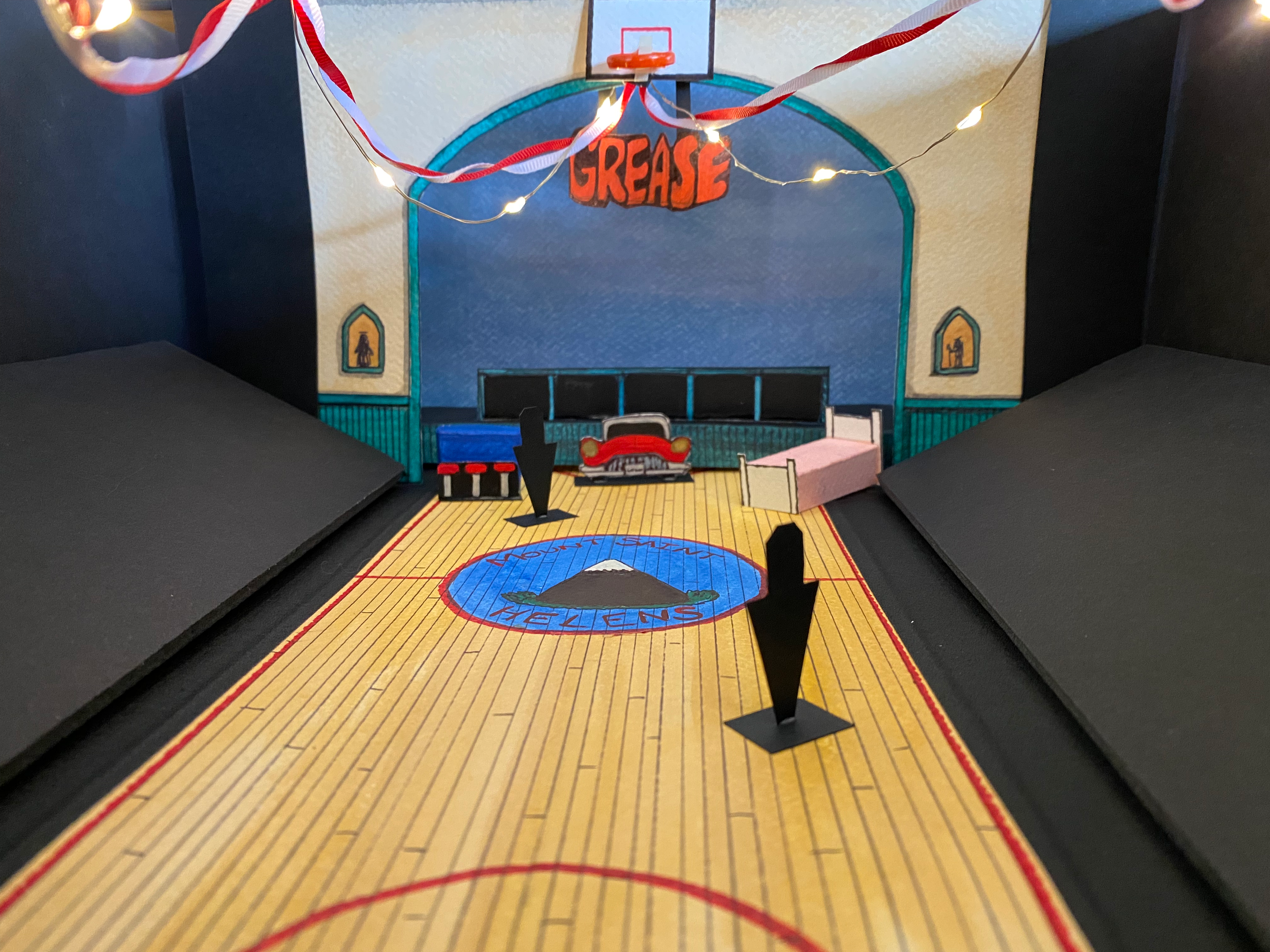 Scenic Design Model
"Nunsense"
Chippewa Valley Theatre Guild
Directed & Designed By Nate Plummer