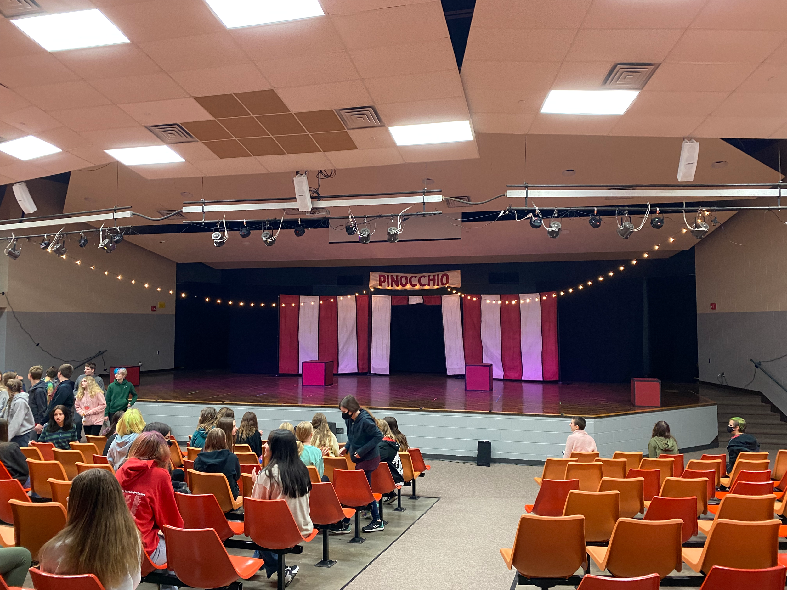 Pre Show Set of Pinocchio
Chippewa Falls Middle School
Designed & Directed By Nate Plummer