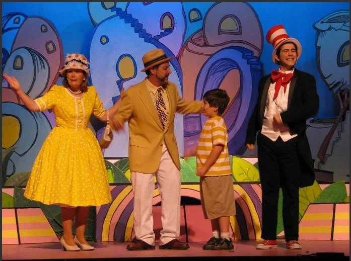 Cat in the Hat in "Seussical"
Directed By Wayne Marek
Costume Design By Ann Behrens
Scenic Design By Mike Kolstad