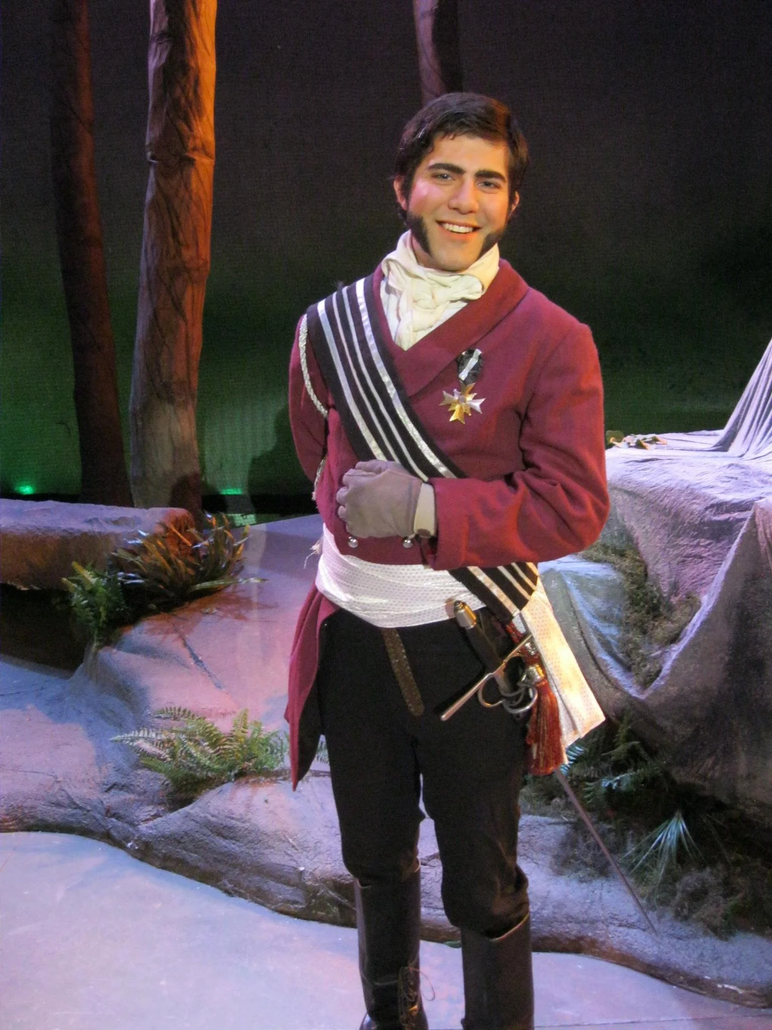 Rapunzel's Prince in "Into the Woods"
Directed By F. Reed Brown
Costume Design By Amanda Profaizer
Scenic & Lighting Design By Kevin D Gawley