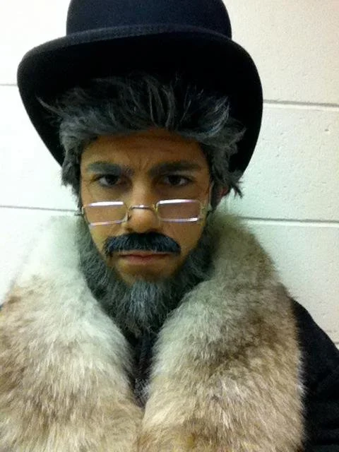 Raoul (Old Raoul) in
"Phantom of the Opera"
Directed By James Birder
Costumes By Ruth Novak