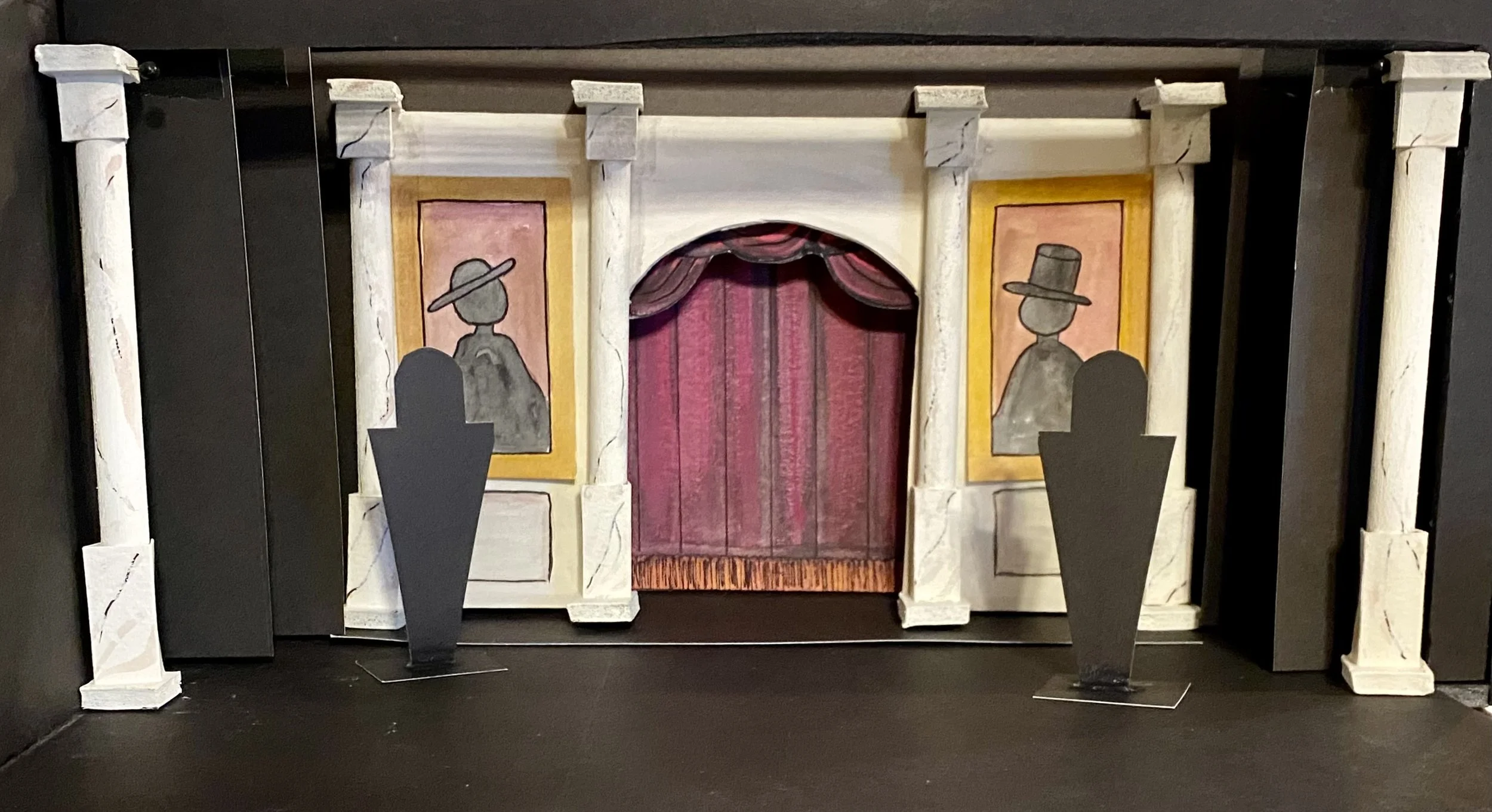 The Importance of Being Earnest - Scenic Model Act One