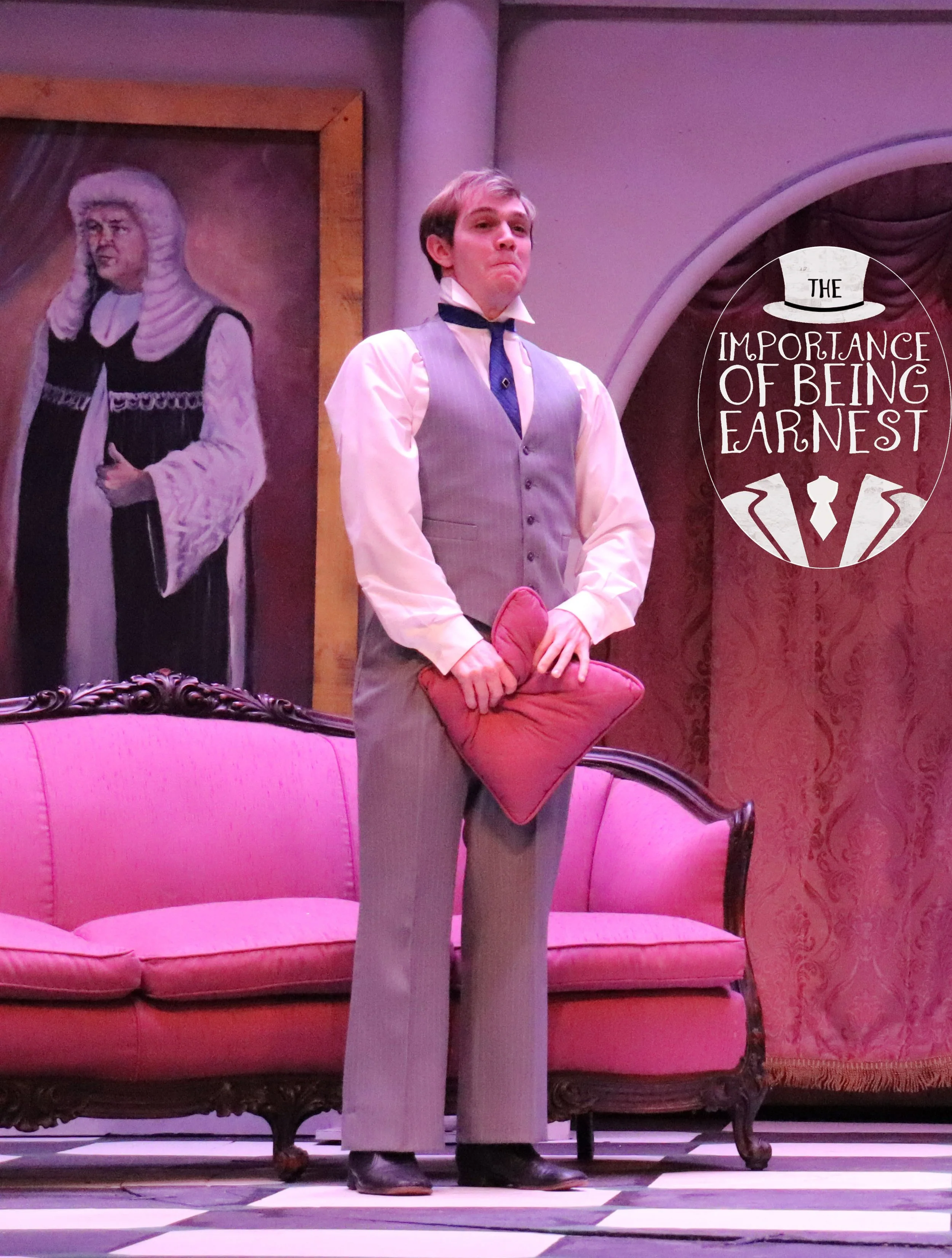 "Thank you Lady Bracknell... I prefer standing..."