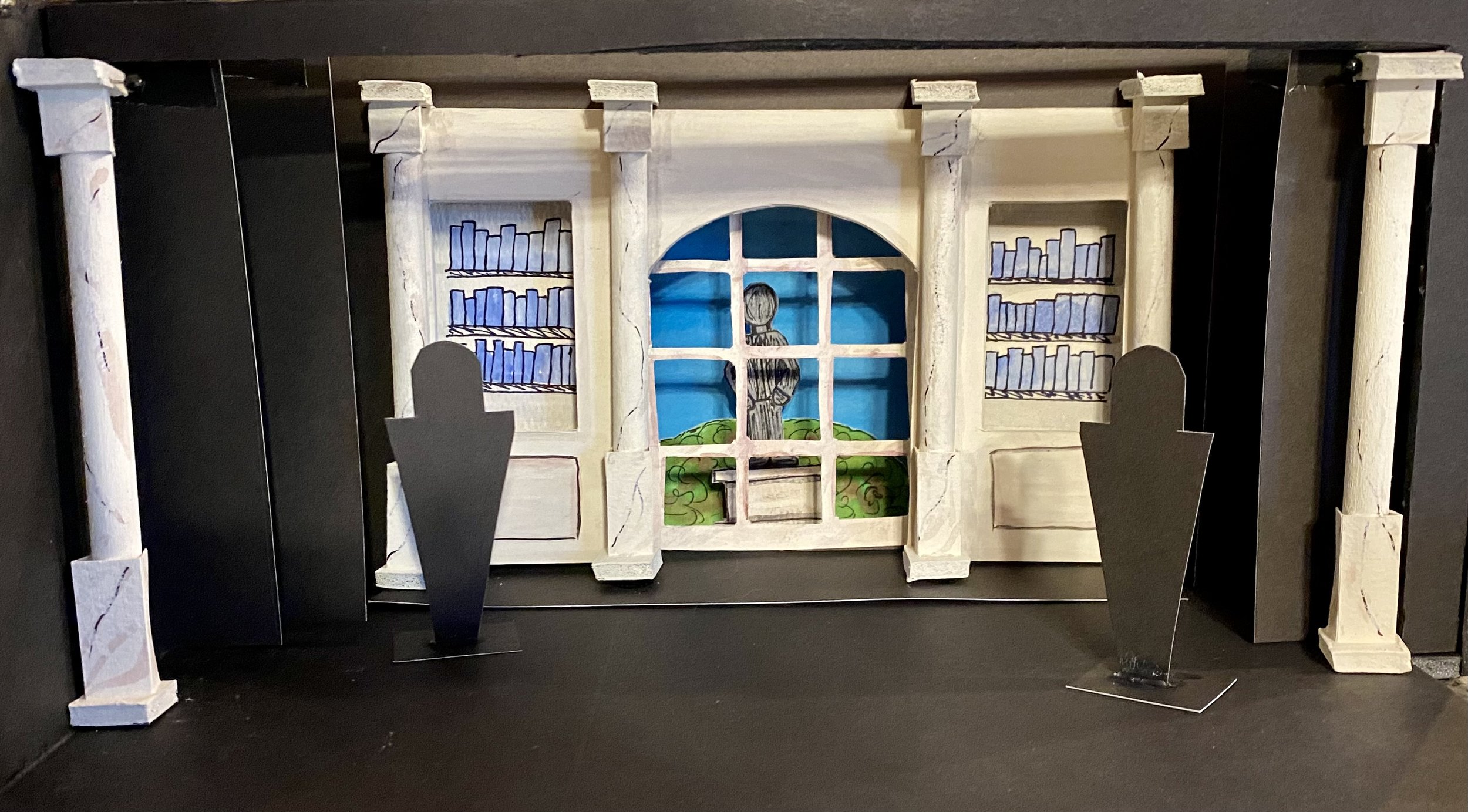 The Importance of Being Earnest - Scenic Model Act Three