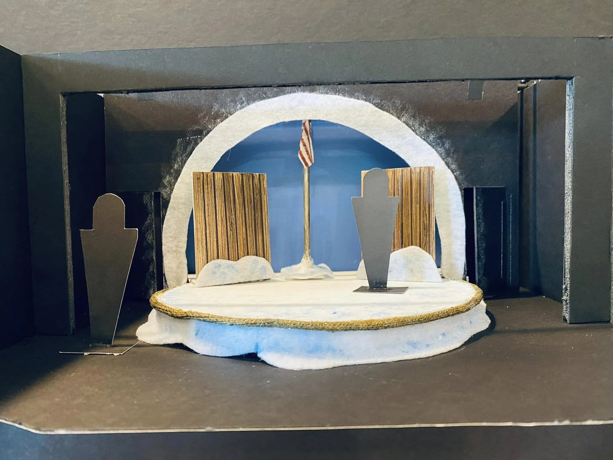 Scenic Model - Flag Pole