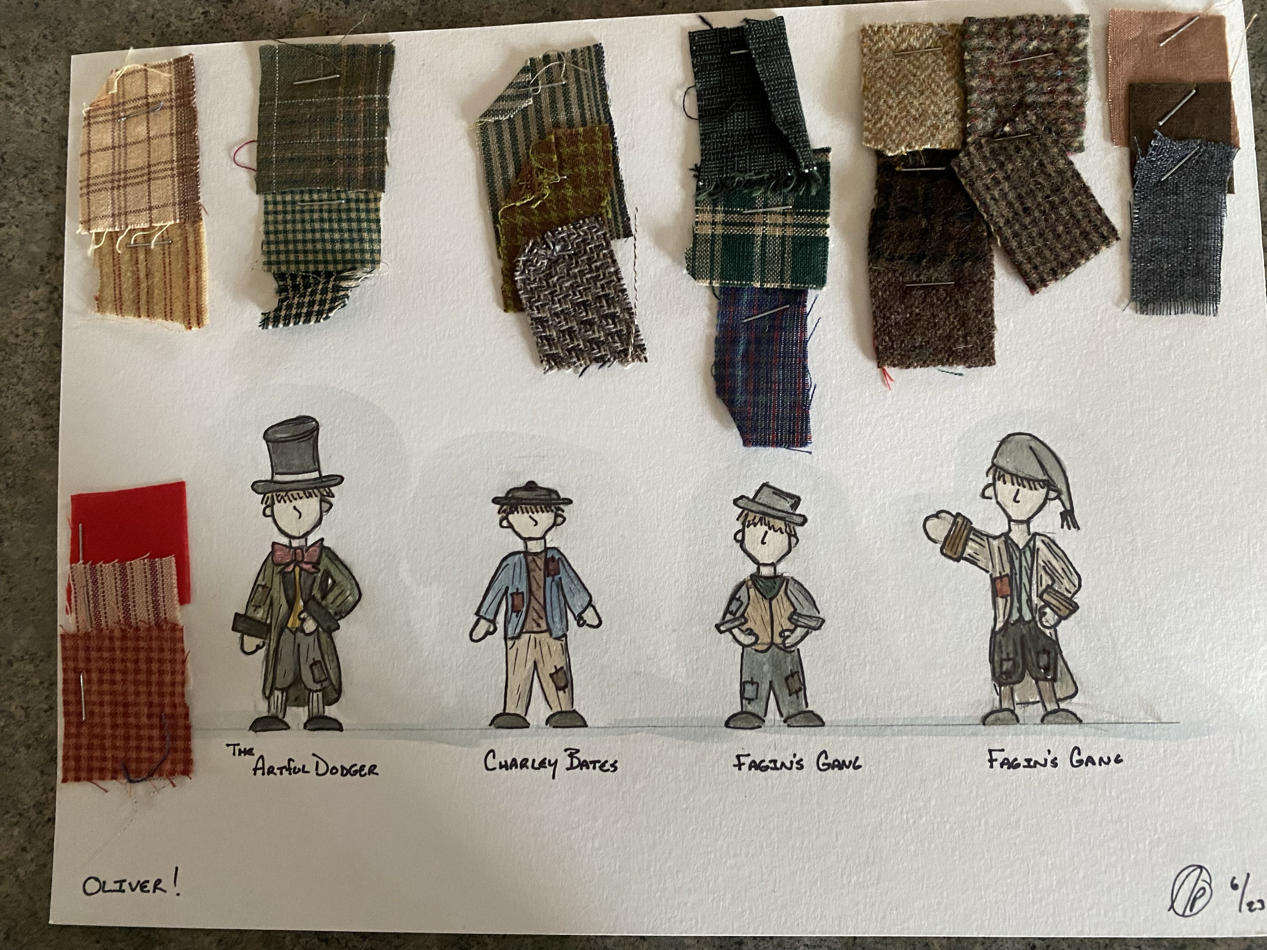 Costume Sketches