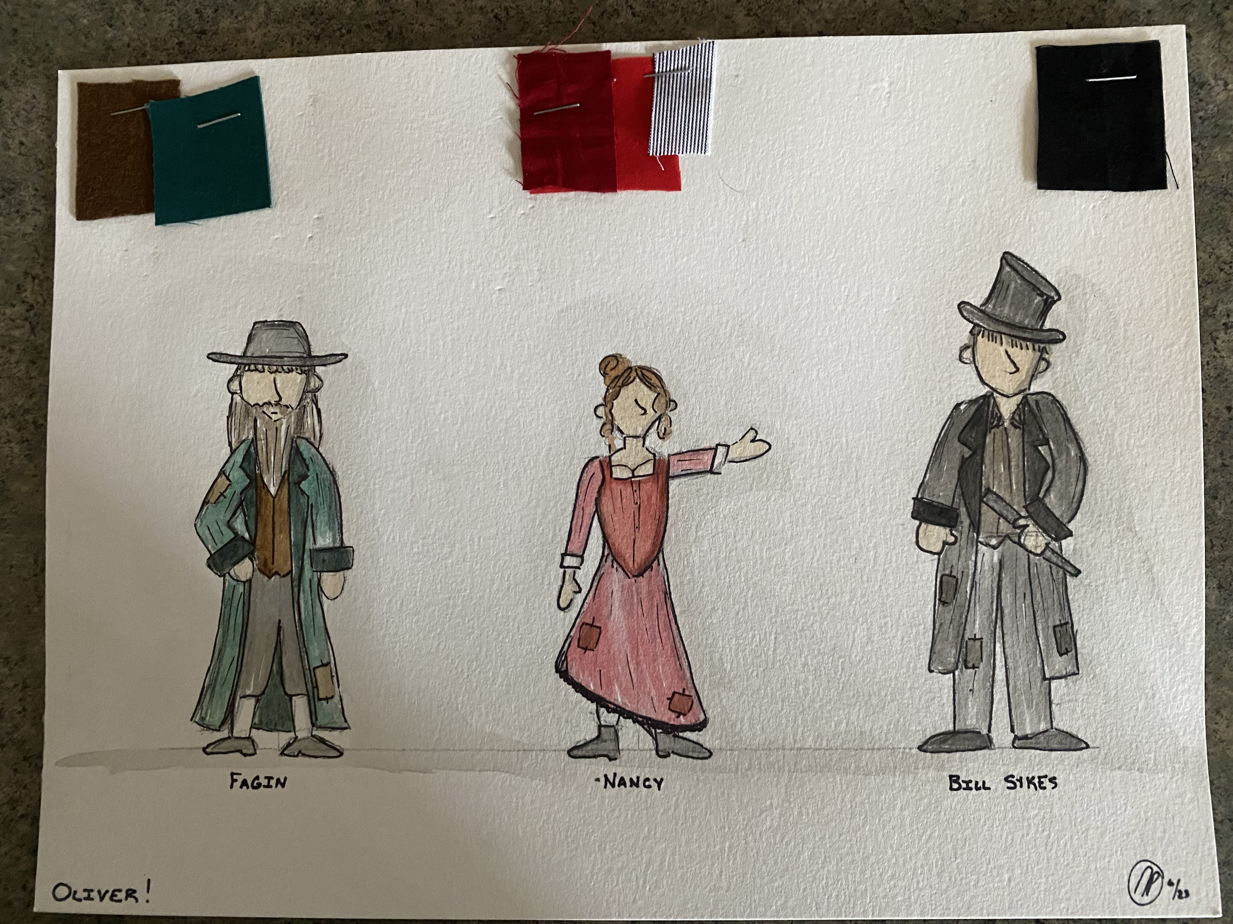 Costume Sketches