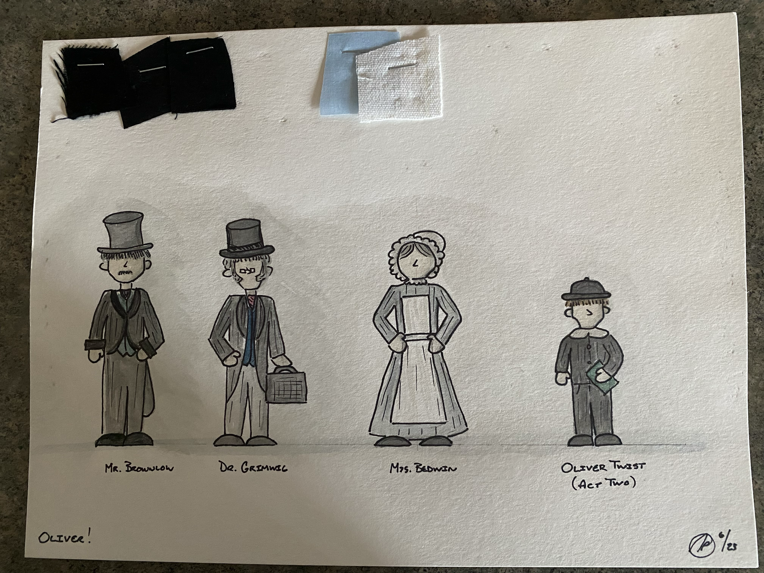 Costume Sketches