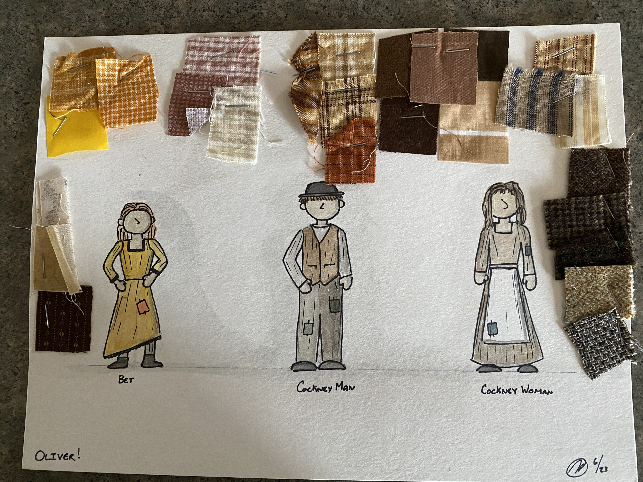 Costume Sketches