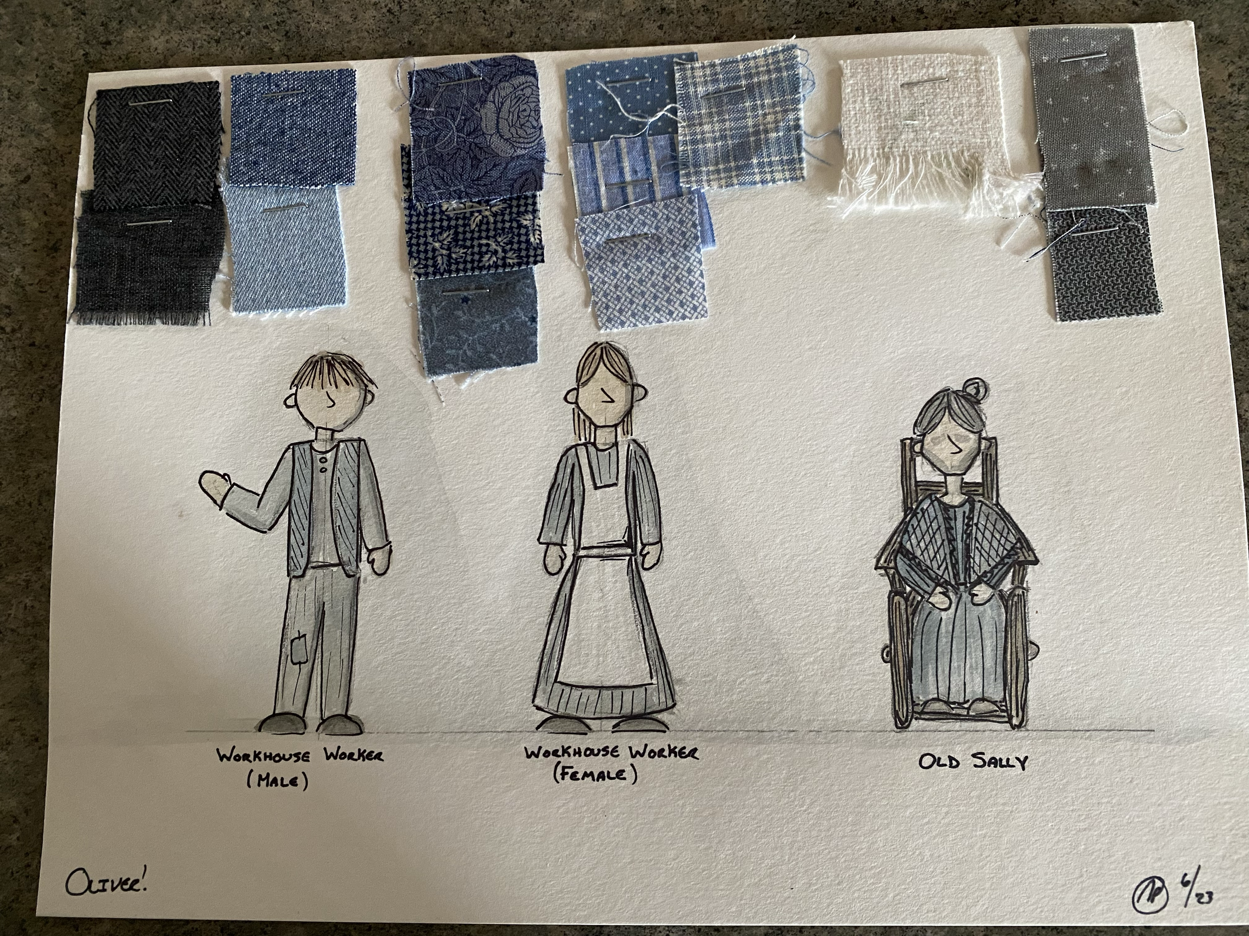 Costume Sketches