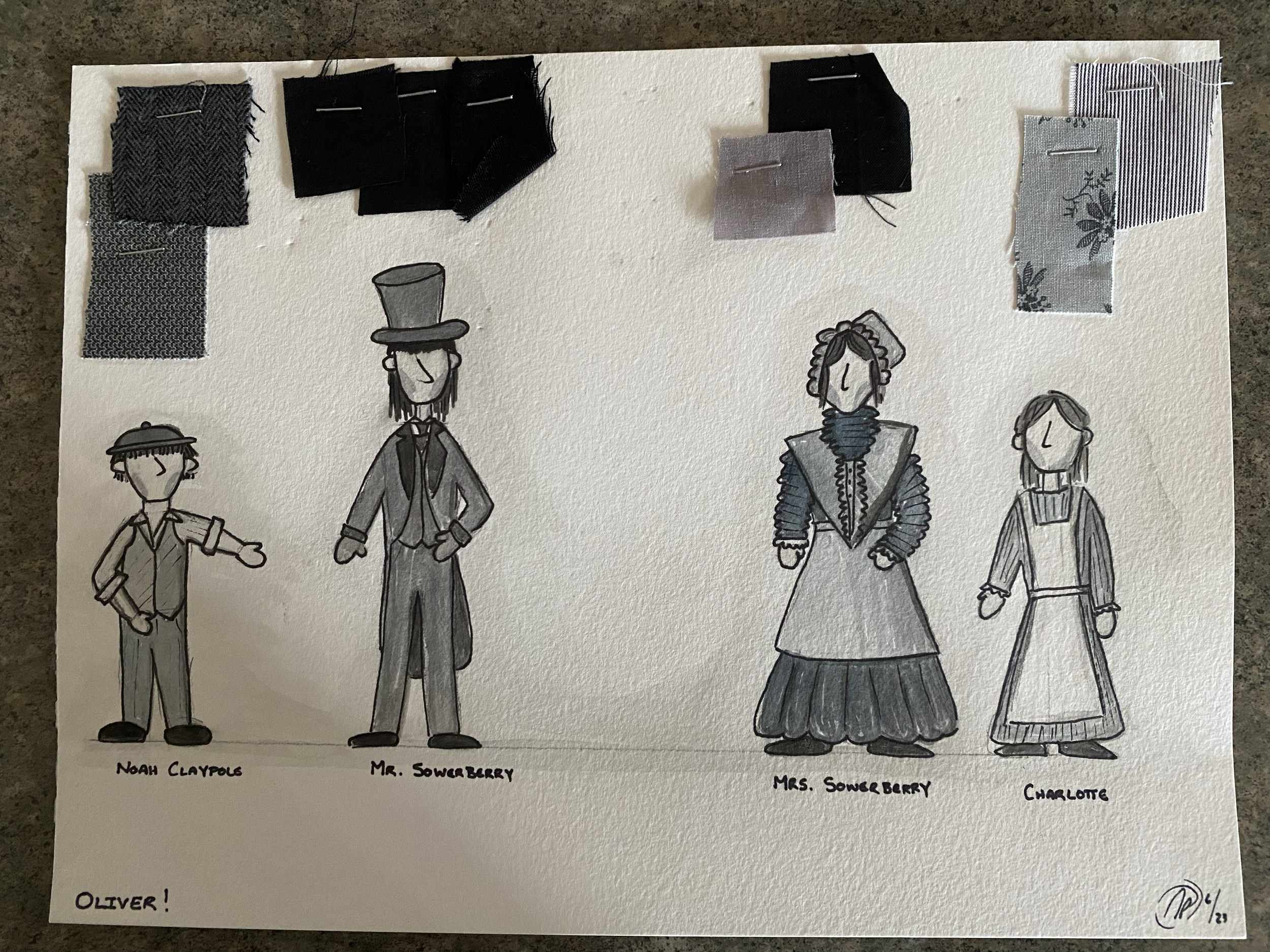 Costume Sketches