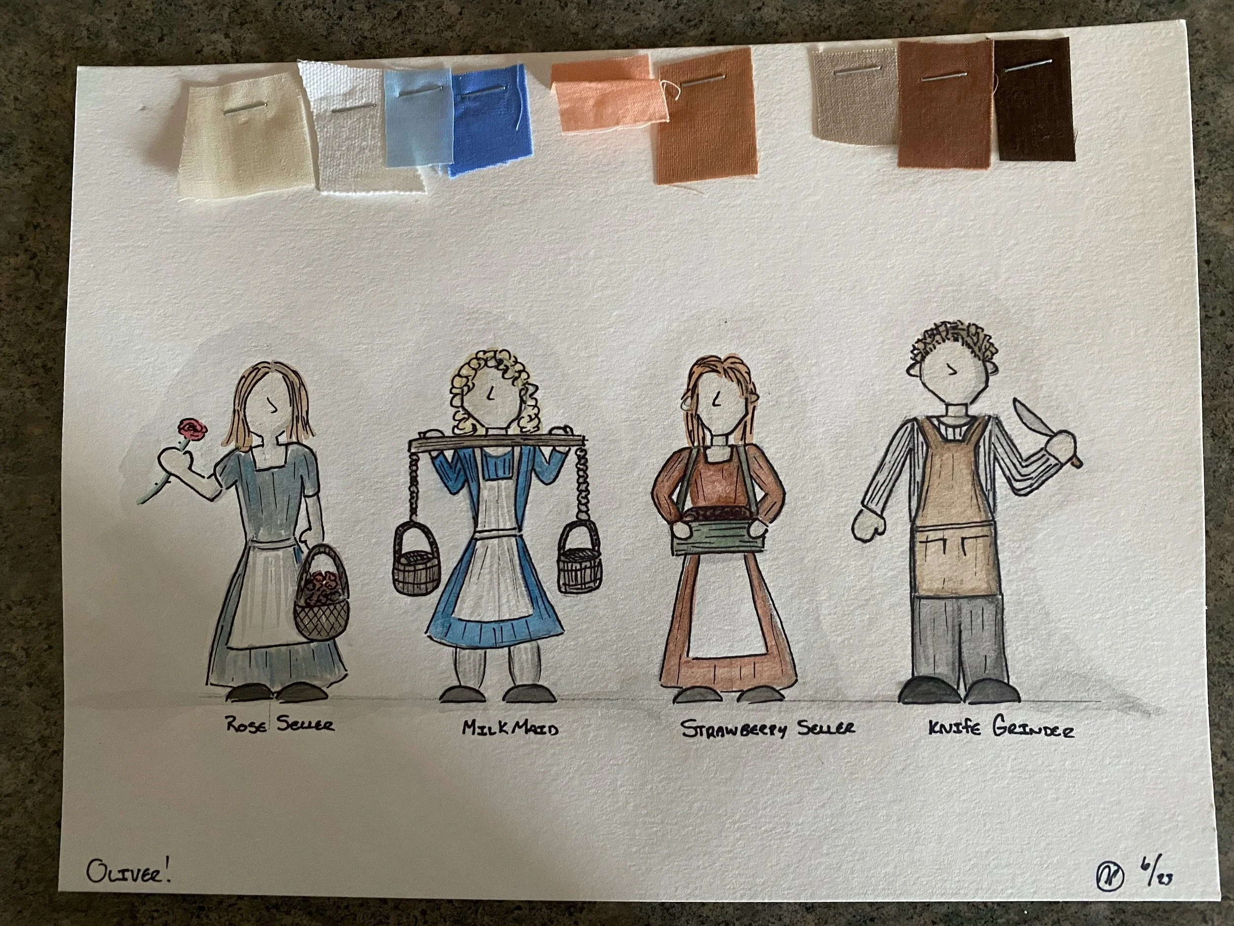 Costume Sketches