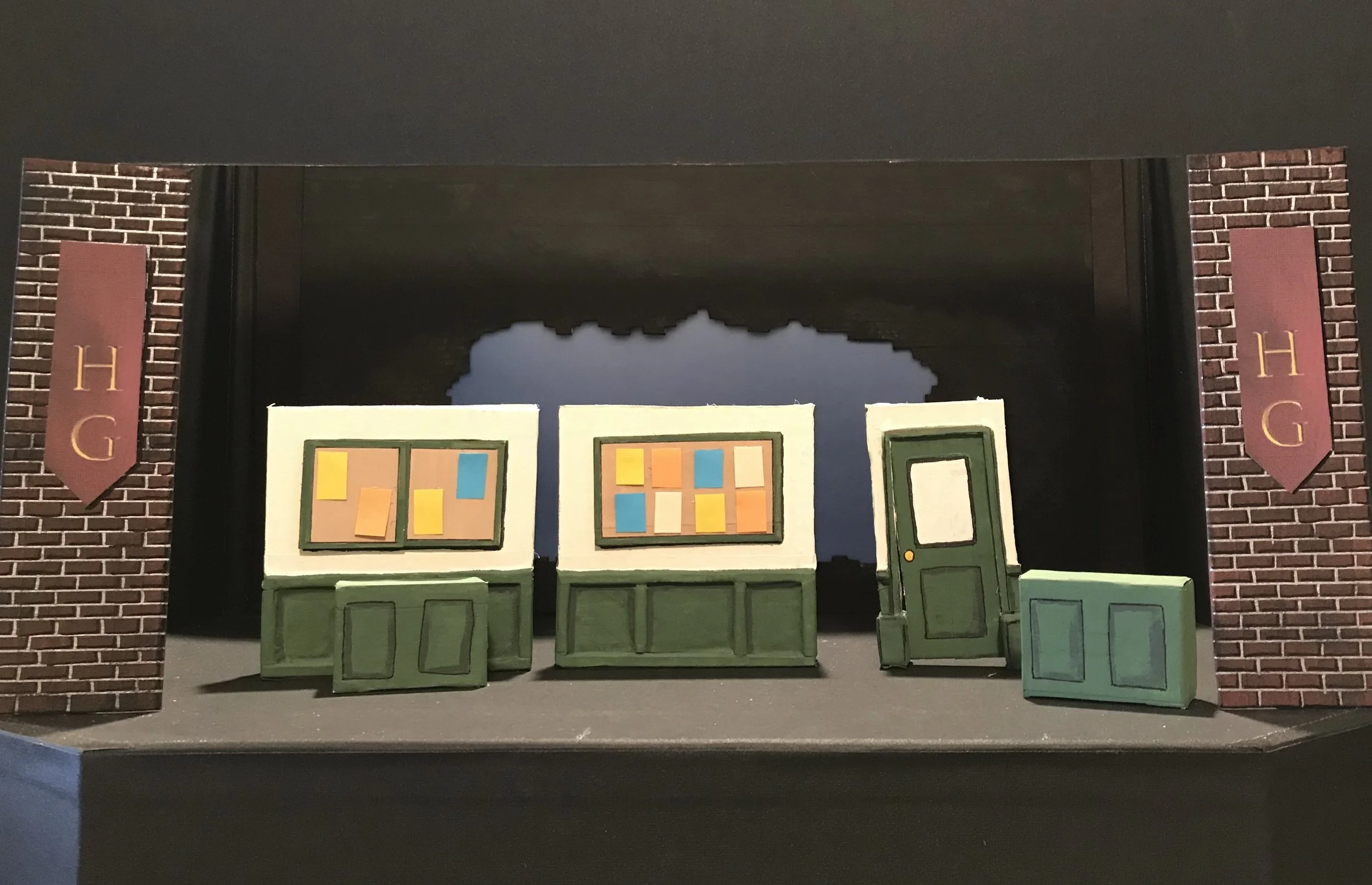 Teacher's Lounge
Scenic Model for "School of Rock"
Chippewa Falls High School
Designed & Directed By Nate Plummer