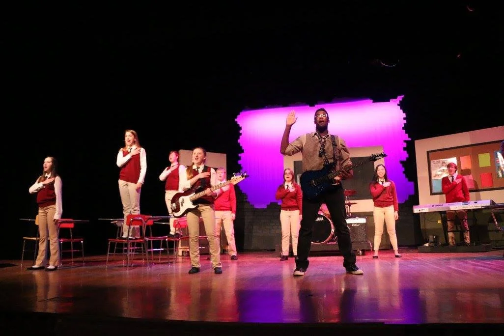 Dewey & the Students in "School of Rock"
Chippewa Falls High School
Designed & Directed By Nate Plummer