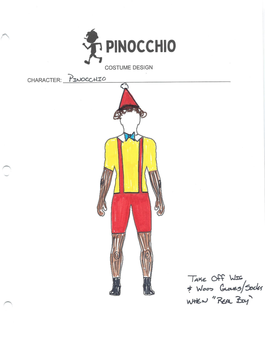 CLICK HERE TO SEE COSTUME & MASK DESIGN SKETCHES PDF