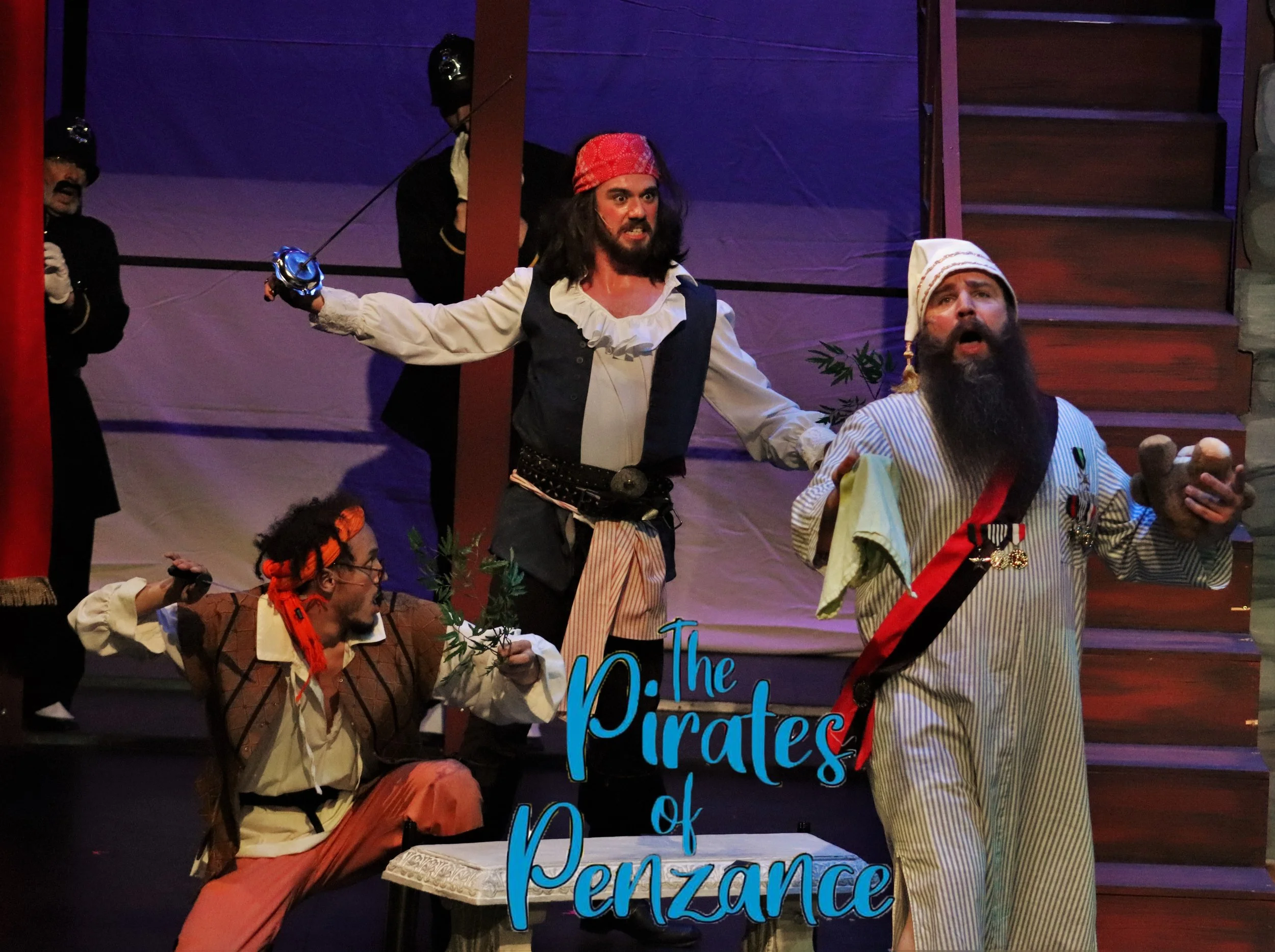 The Pirate King, Major General, Samuel, & Police
"Pirates of Penzance"
Chippewa Valley Theatre Guild
Directed & Designed By Nate Plummer