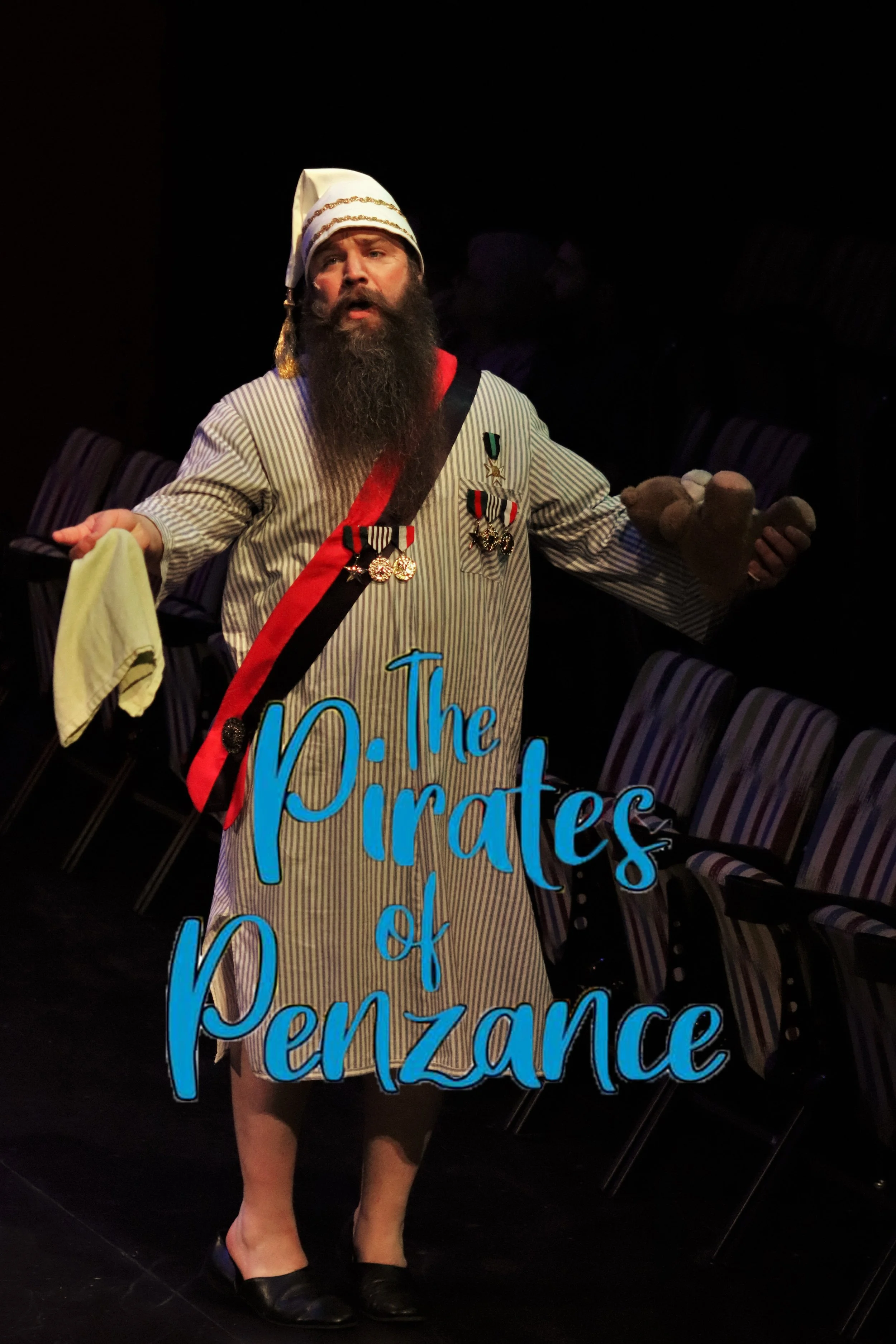 The Major General
"Pirates of Penzance"
Chippewa Valley Theatre Guild
Directed & Designed By Nate Plummer