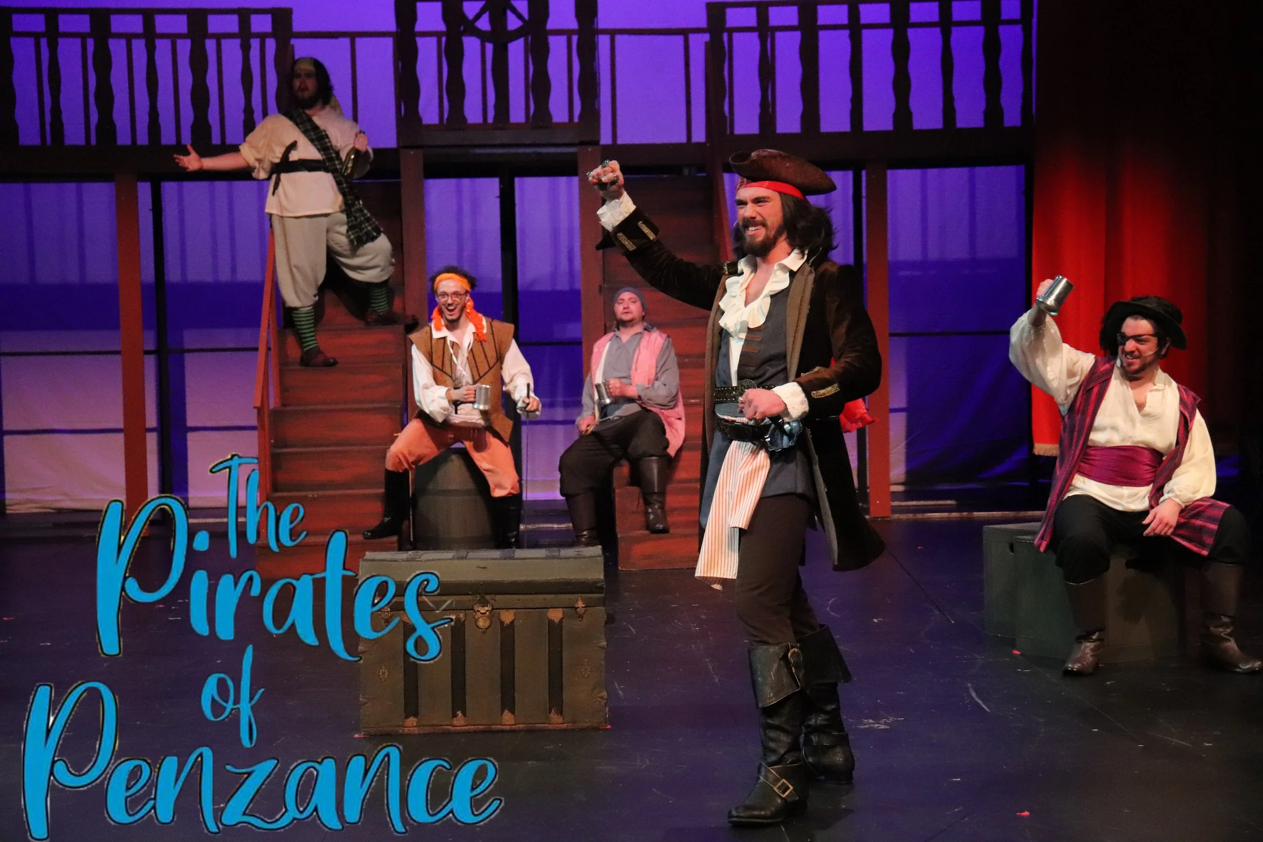The Pirate King & Pirates
"Pirates of Penzance"
Chippewa Valley Theatre Guild
Directed & Designed By Nate Plummer