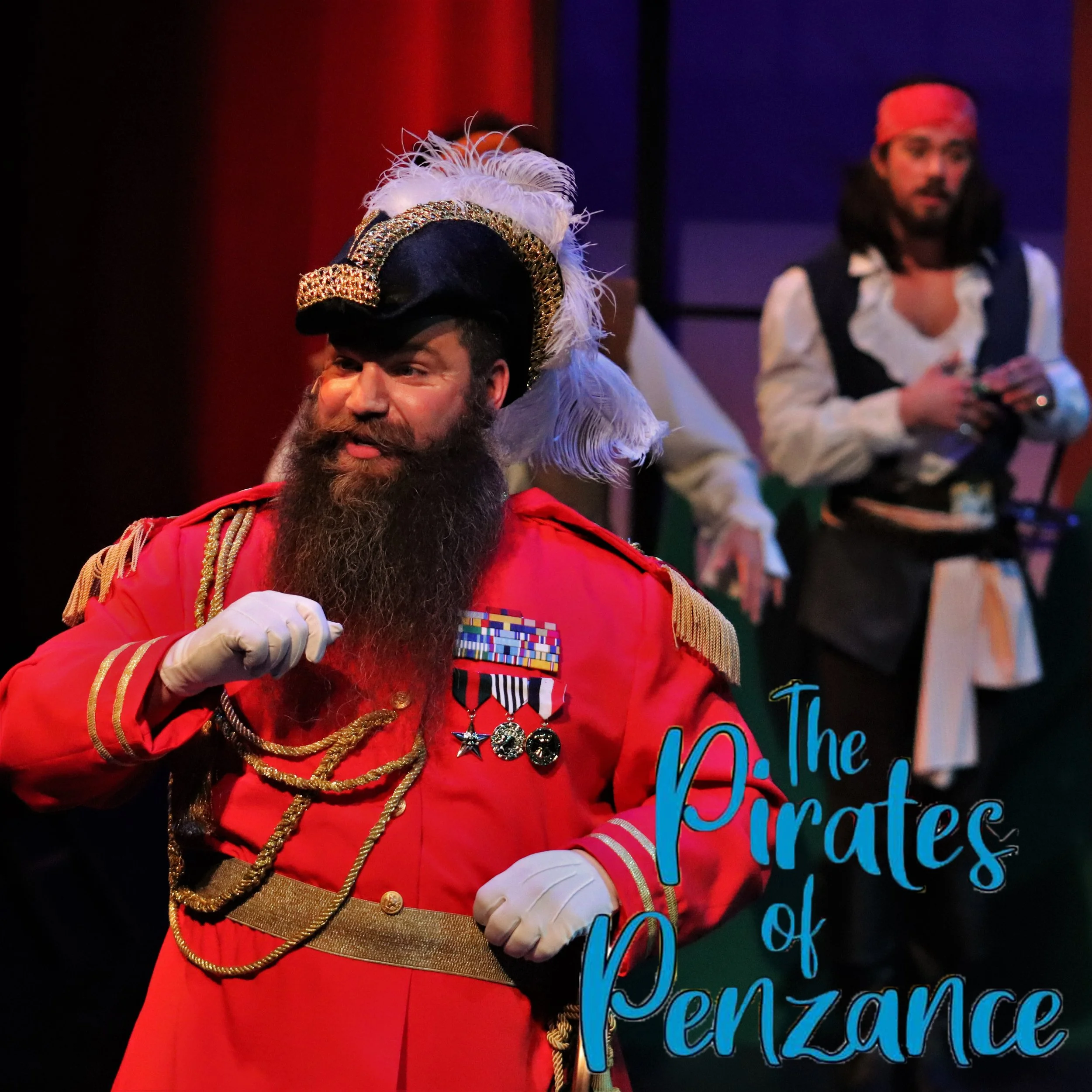 The Major General & The Pirate King
"Pirates of Penzance"
Chippewa Valley Theatre Guild
Directed & Designed By Nate Plummer