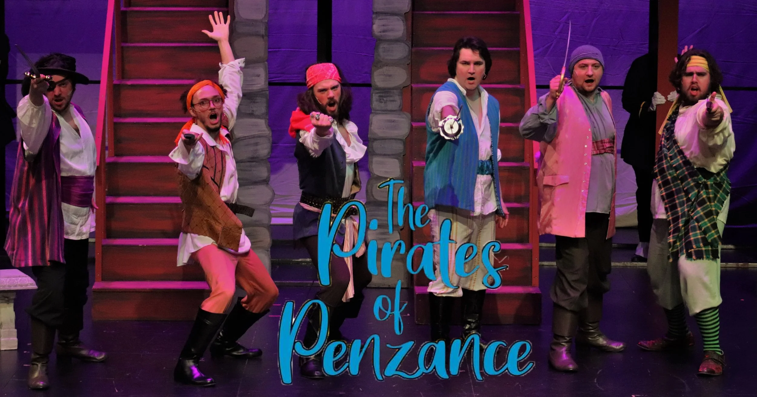 The Pirate King, Frederic, & The Pirates
"Pirates of Penzance"
Chippewa Valley Theatre Guild
Directed & Designed By Nate Plummer