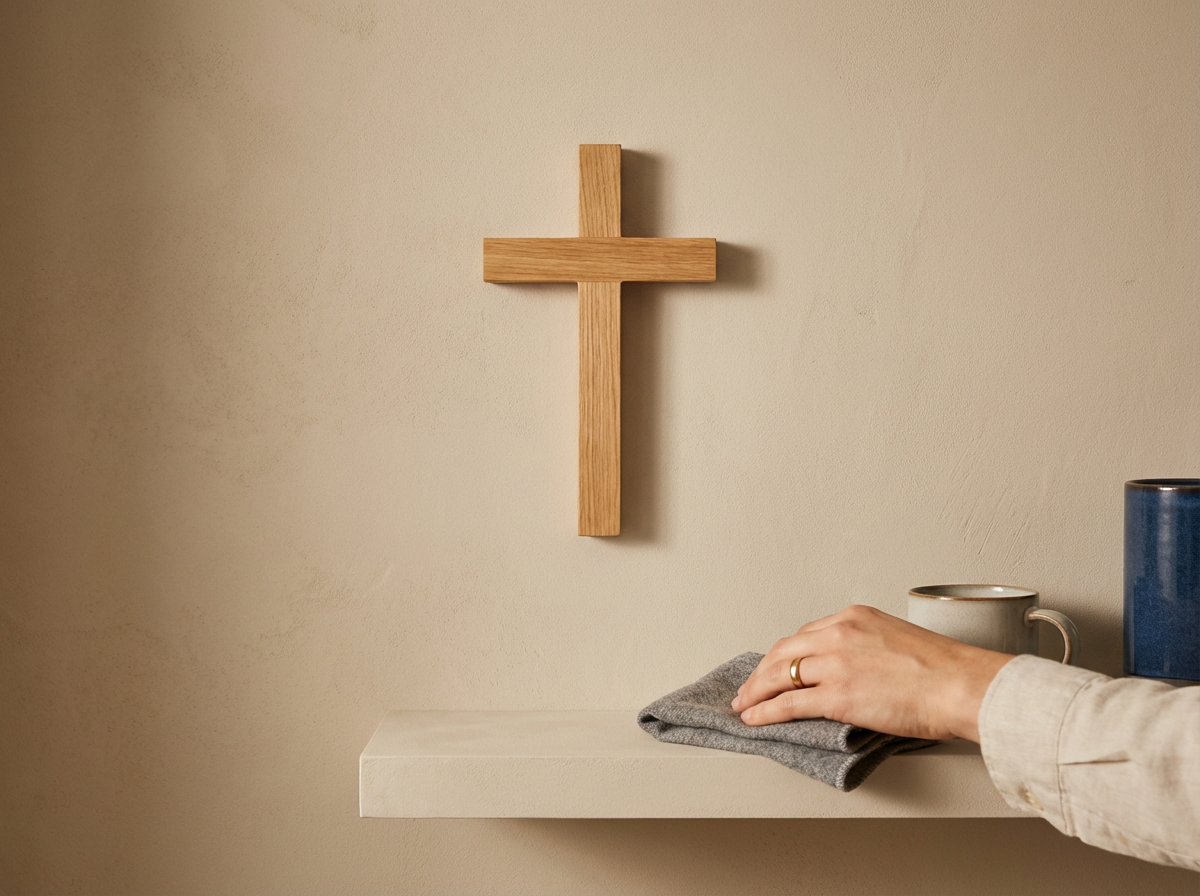Wooden Wall Cross