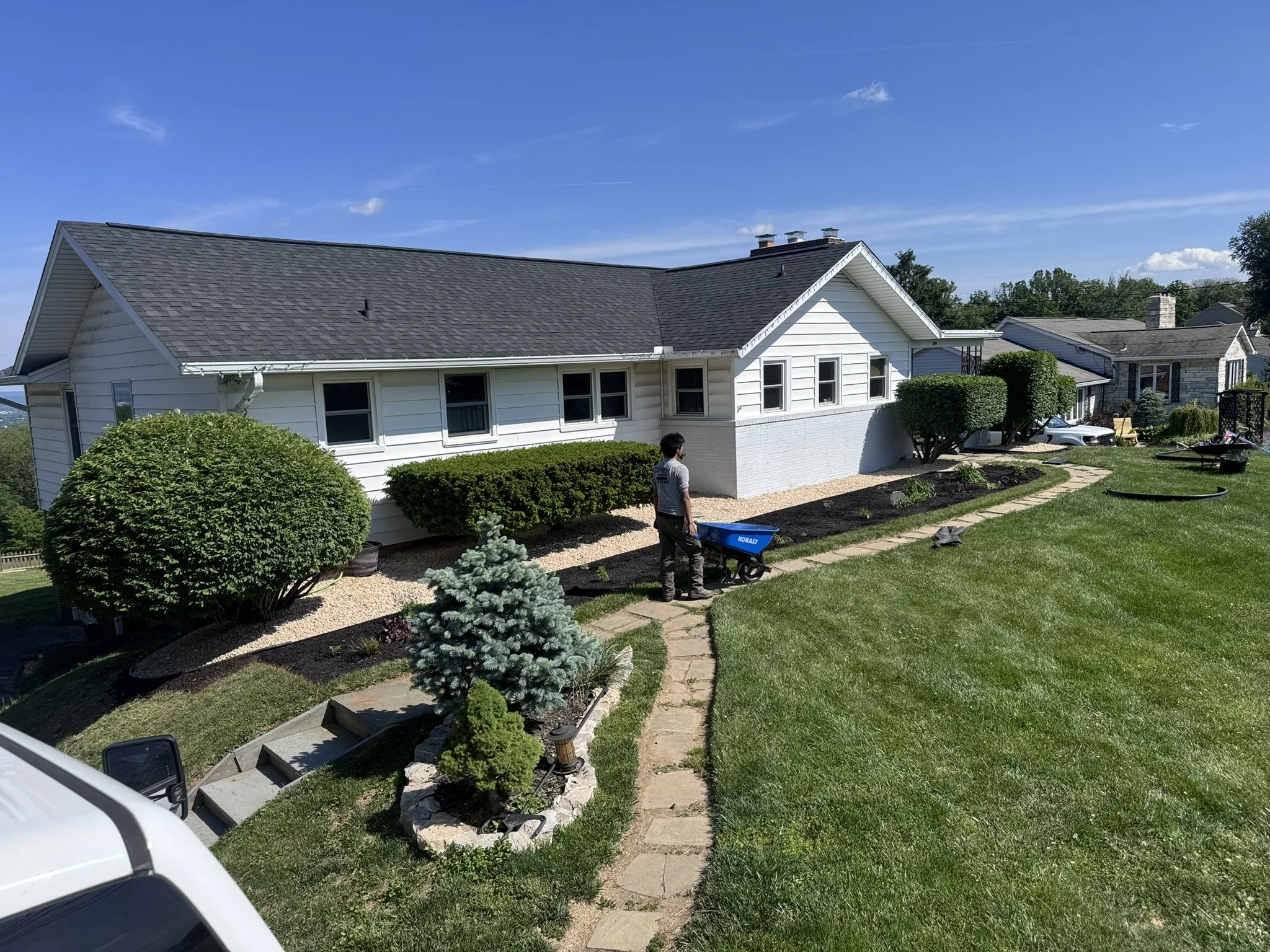 Landscaping Clean Up After
