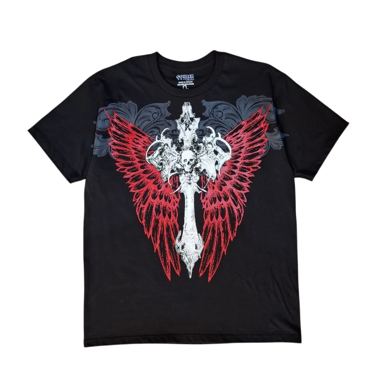 PLAYERA GOLDEN ERA Y2K CRUZ ALAS ROJAS