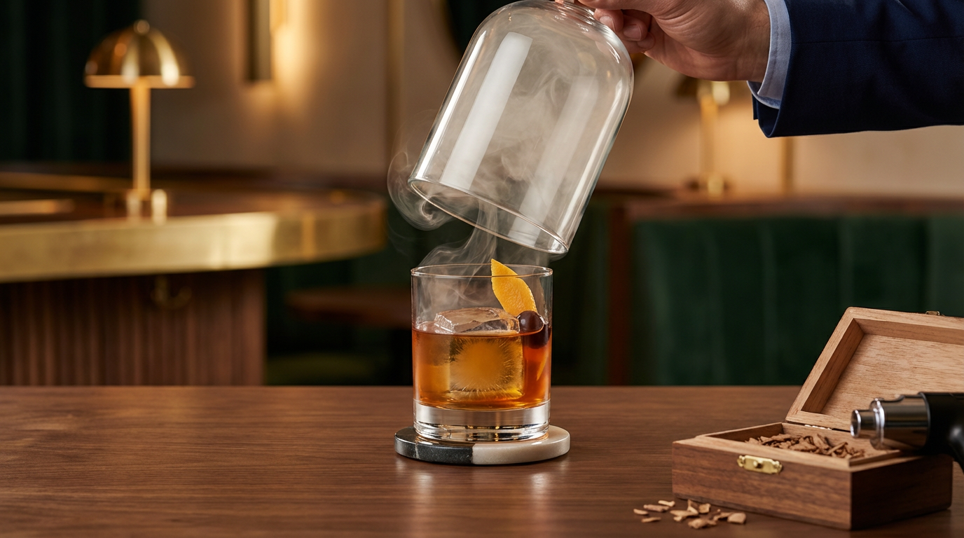 Smoked Old Fashioned
