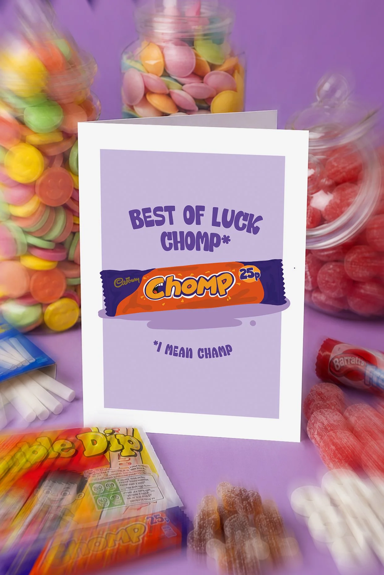 Best of Luck Chomp - Print