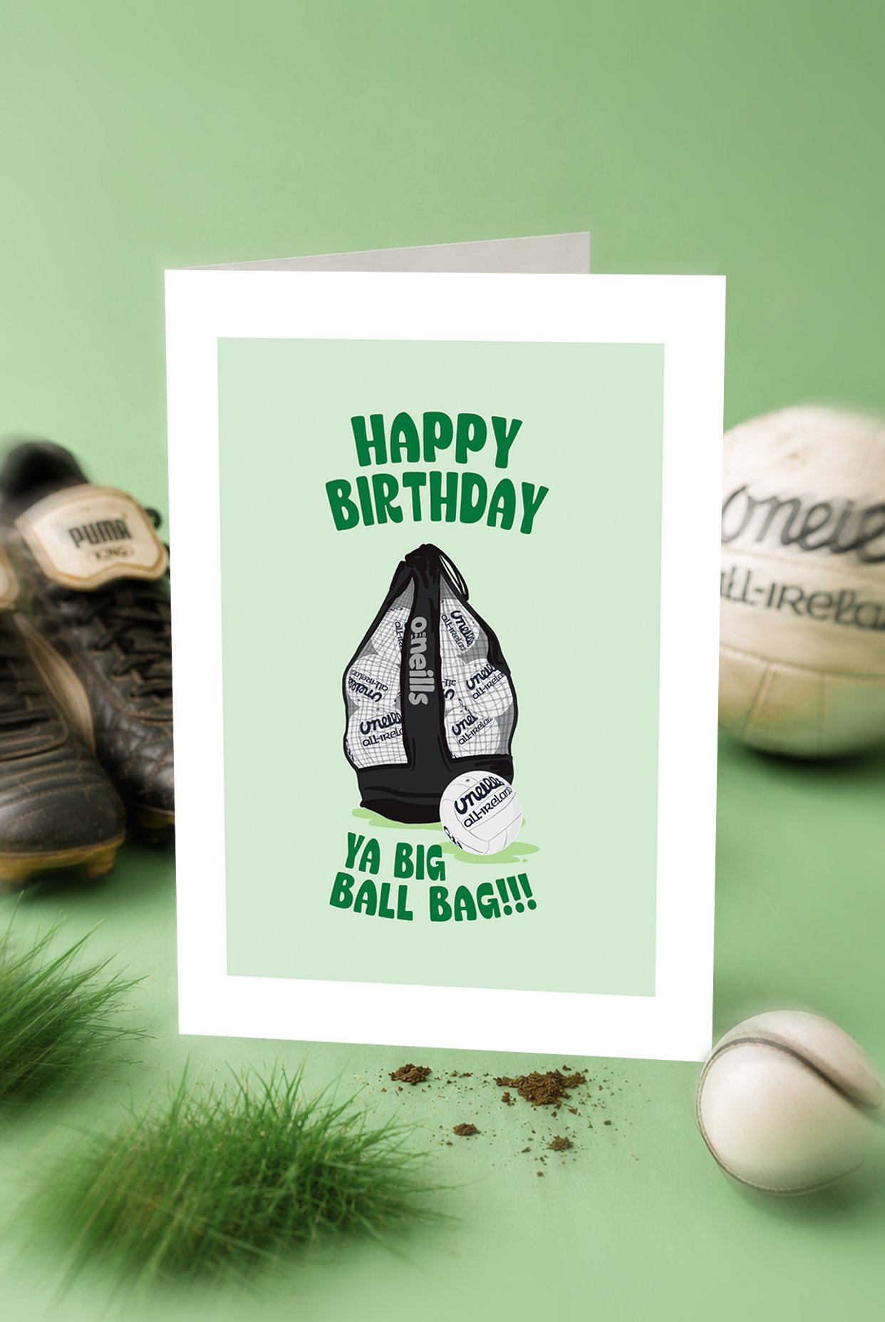 Ya Big Ball Bag - A6 Card