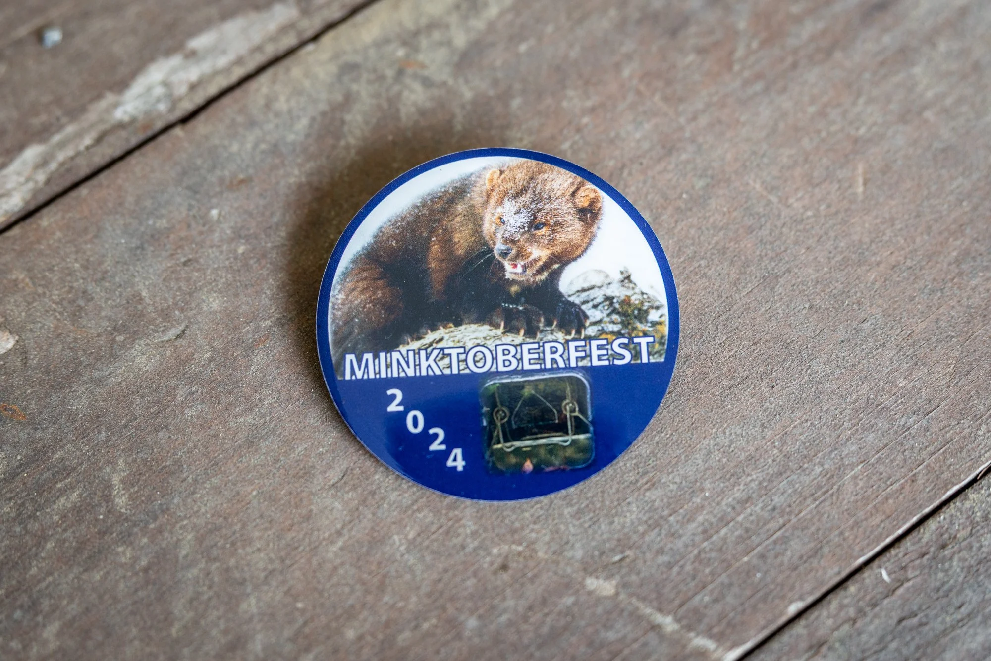Minktoberfest 2024 Pin