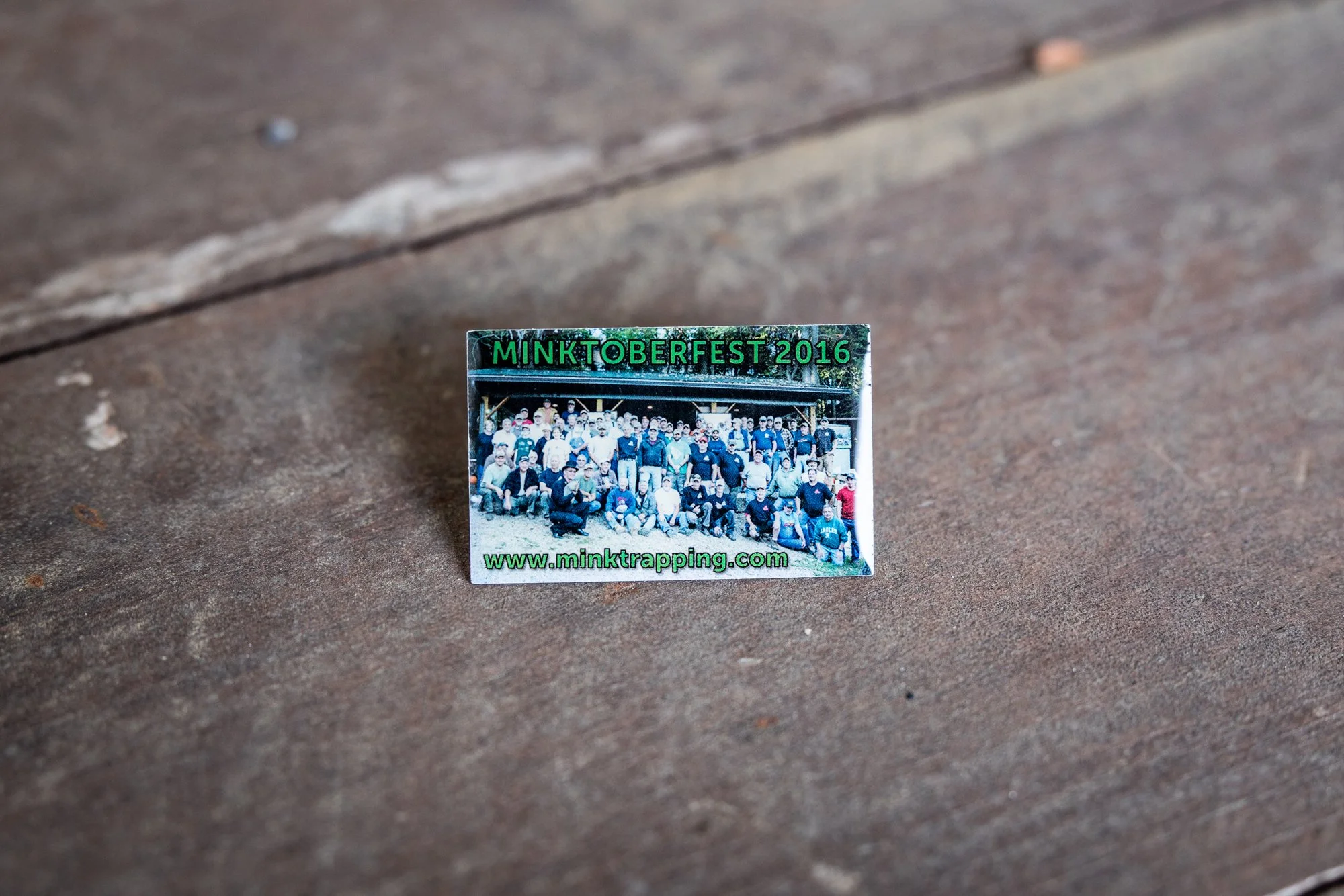 2016 Minktoberfest Group Photo Collector Pin