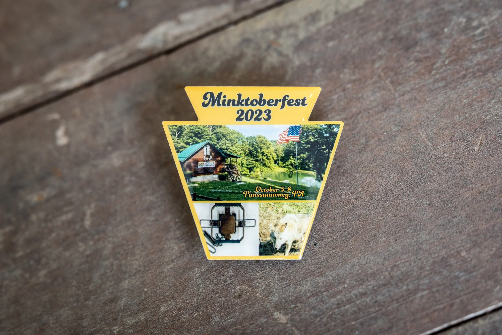 Minktoberfest 2023 Pin