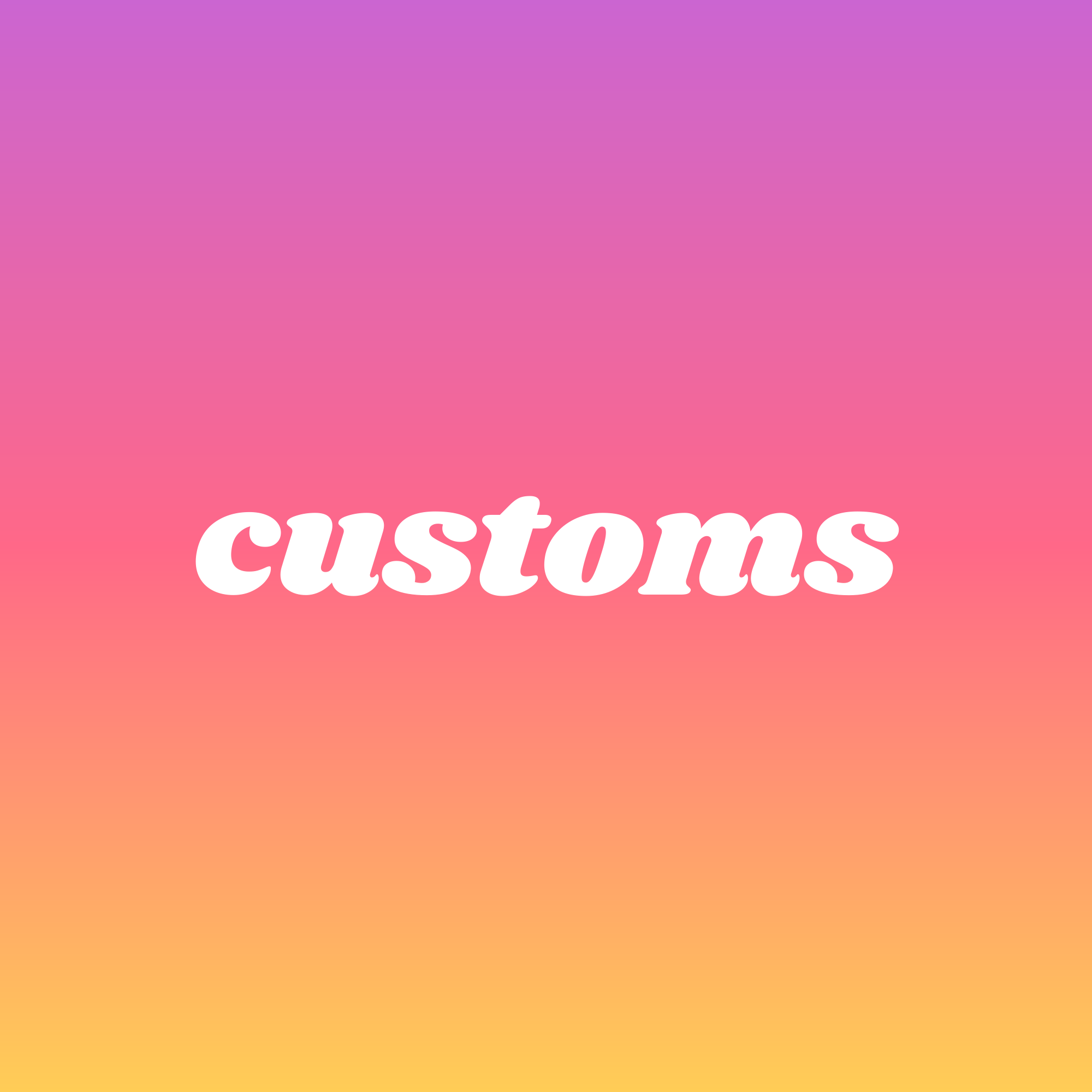 customs