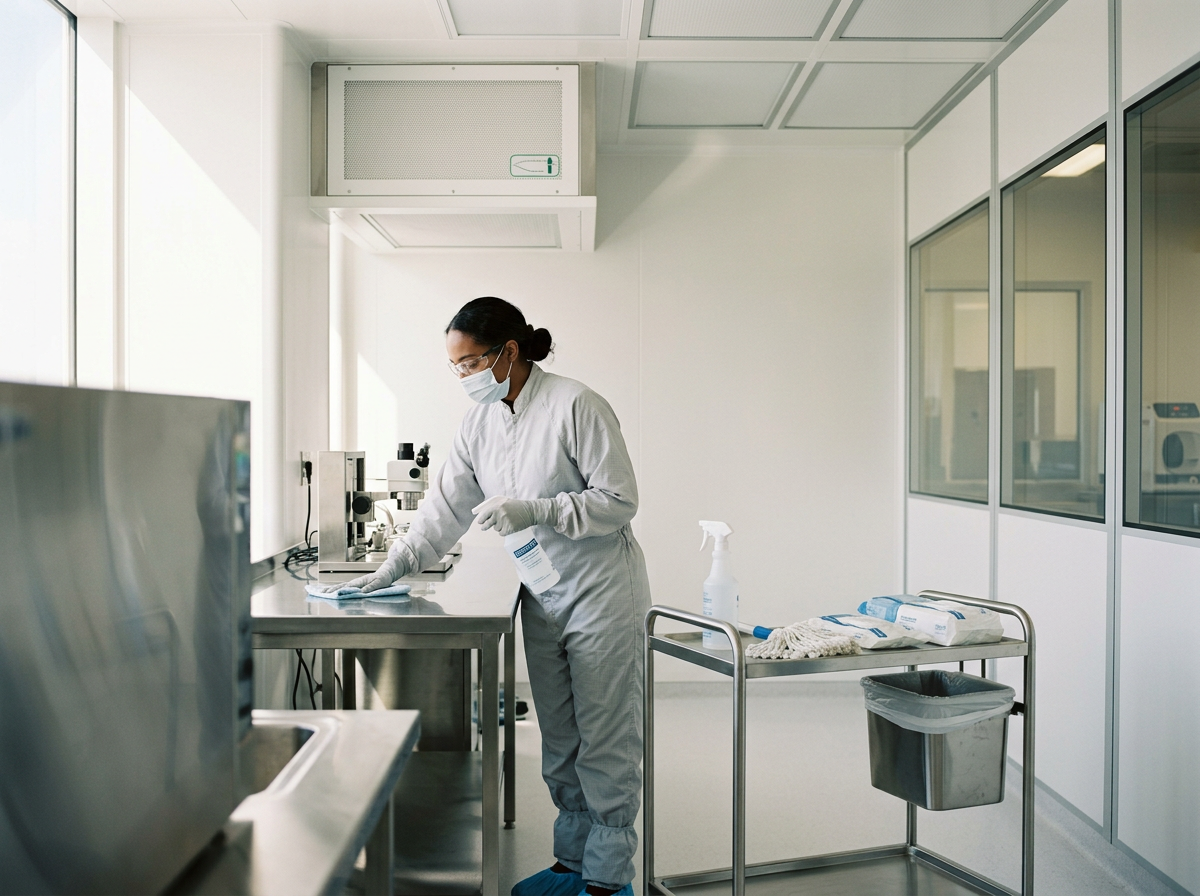 ISO Class 5–8 Cleanroom Decontamination